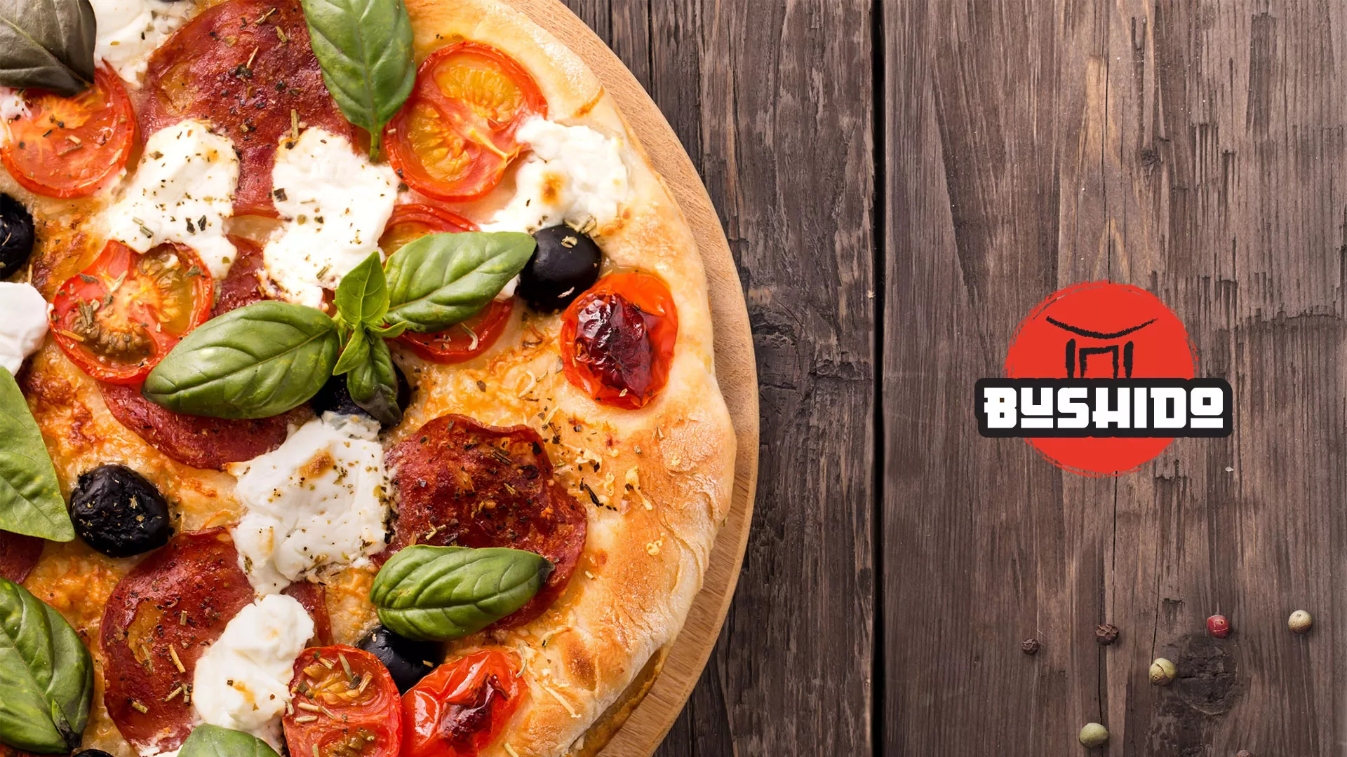 Разработка сайта для пиццерии «BUSHIDO» в Лебедяни