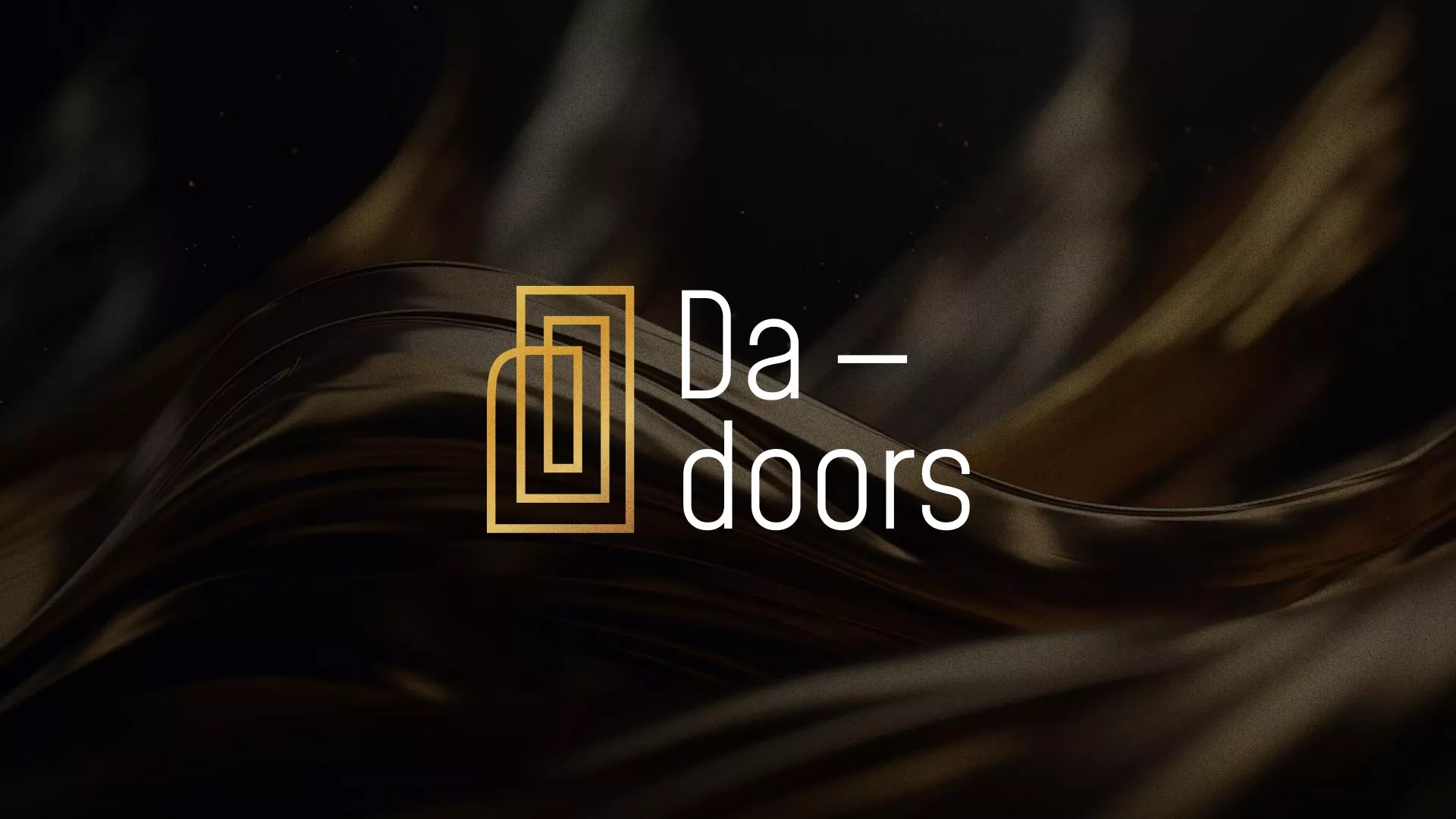 Разработка логотипа для компании «DA-DOORS» в Лебедяни